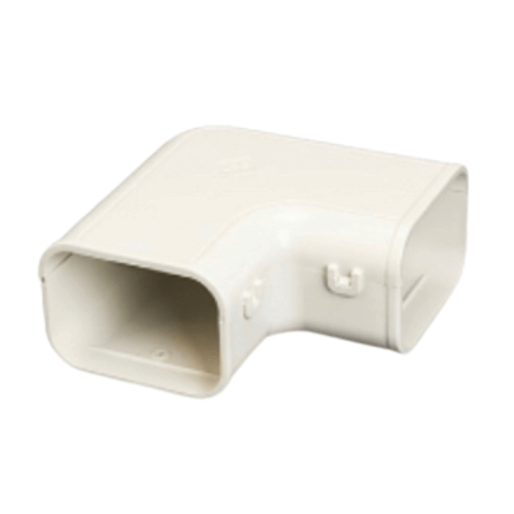 อุปกรณ์ข้องอโค้ง รางครอบท่อแอร์ UE-75 (75 มม.) ELBOW UPC UPVC DUCT LINER_1